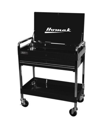 Homak Pro Series 32″ One Drawer Flip Top Service Cart