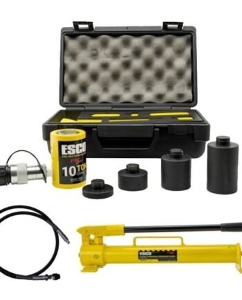 ESCO 10-Ton Hydraulic Stak-Able Ram Kit with 1 Quart Pump