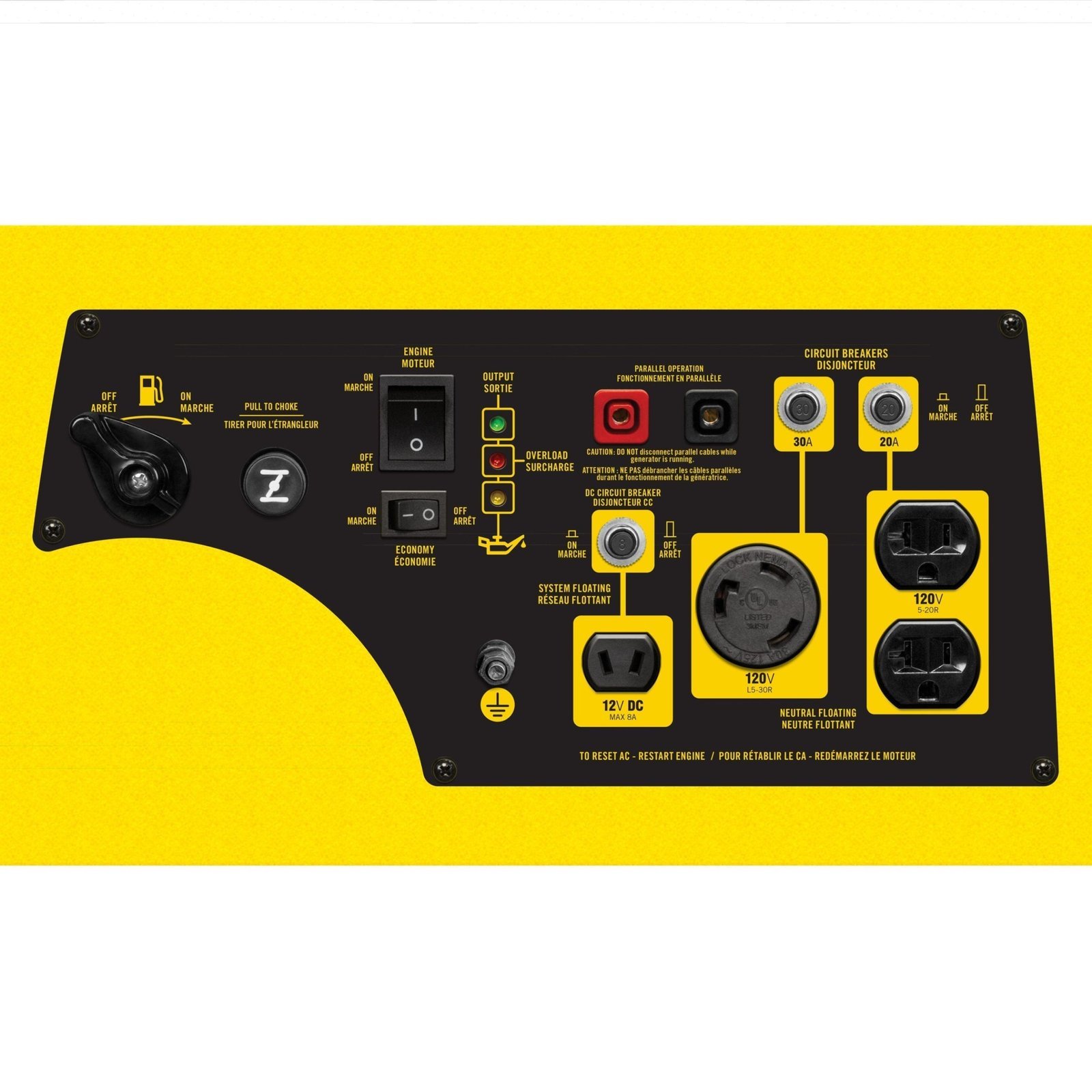 Champion 3400-Watt Portable Inverter (CA)