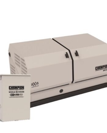 Champion 22-kW aXis Home Standby Generator with 200-Amp Whole House Switch (US & CA)