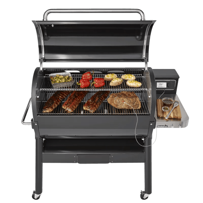 Weber SmokeFire EX6 Wood Fired Pellet Grill – Black