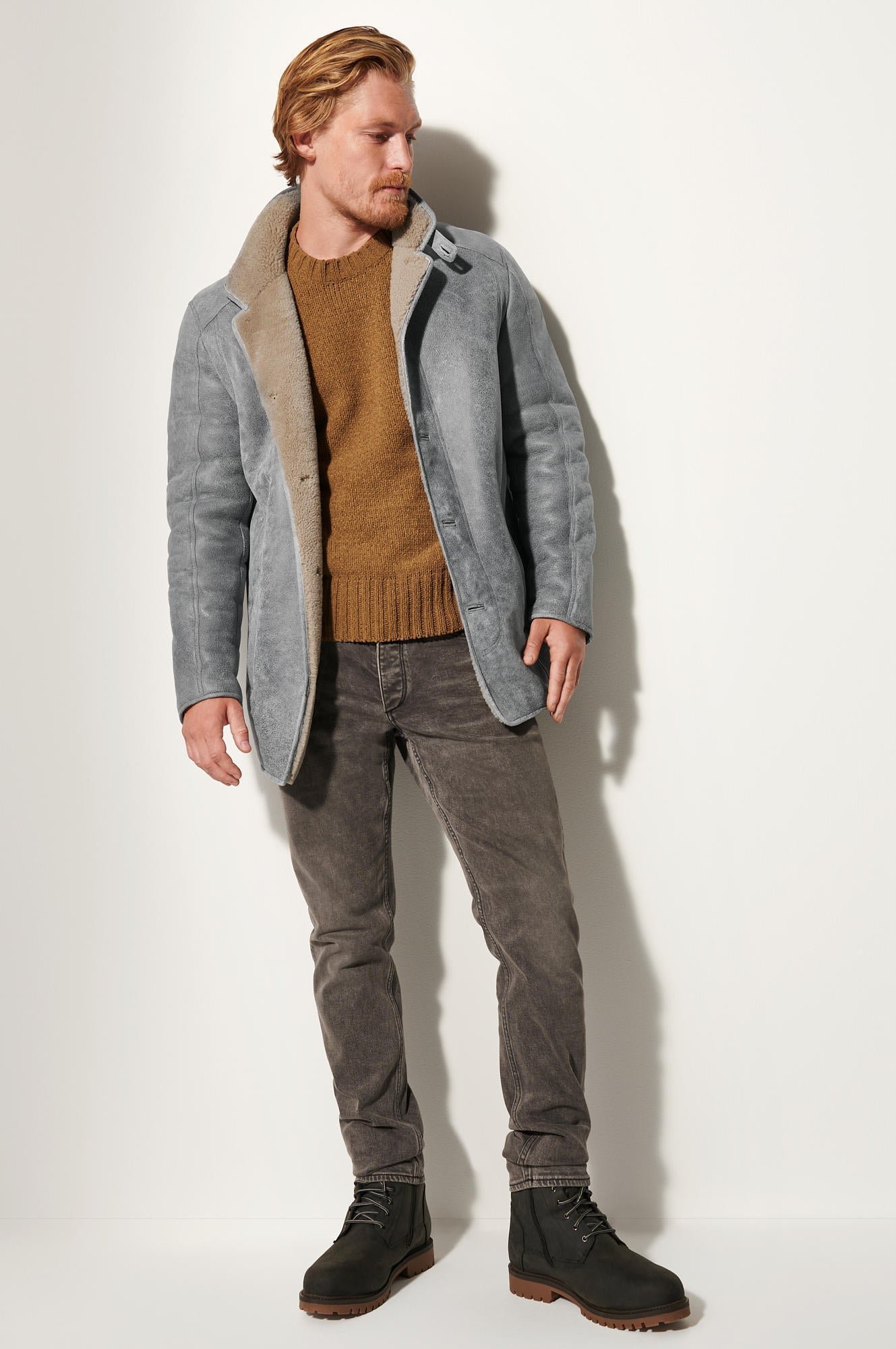 Pierre Sheepskin Coat
