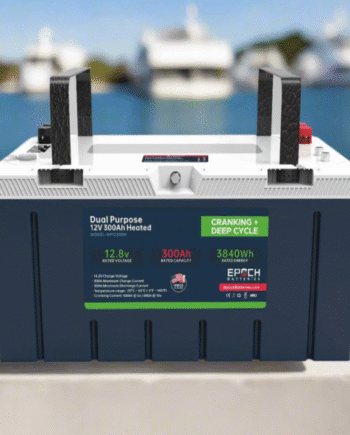12V 300Ah – Group 8D – Cranking & Deep Cycle Lithium Battery (Dual Purpose)