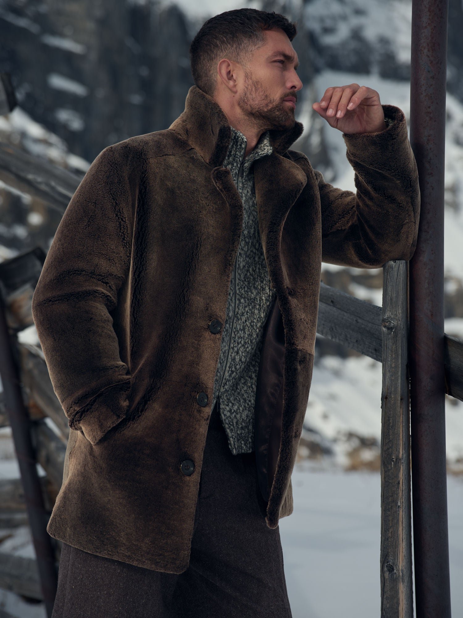 Lewis Sheepskin Coat