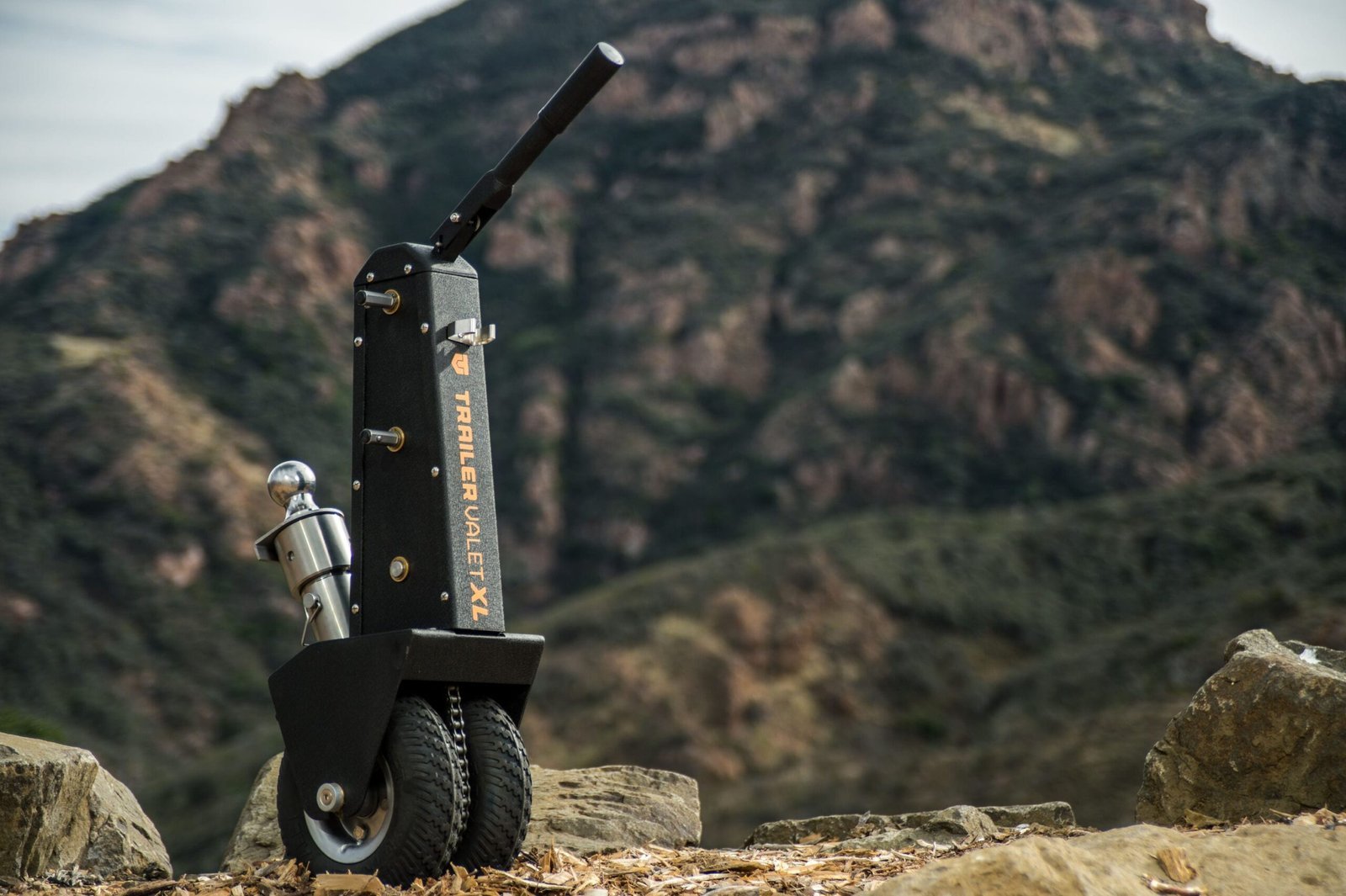 Trailer Valet 10000-lb Capacity Side Wind Trailer Jack TVXL25