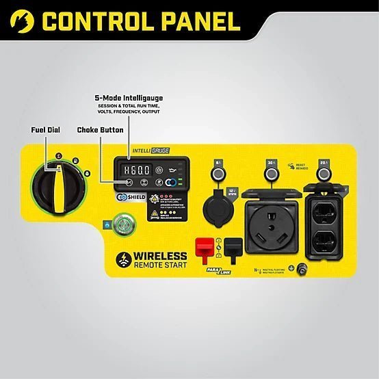 Champion Power Equipment 4,500/3,650-Watt Gasoline Powered OFI Generator with ParaLINK, Remote Start