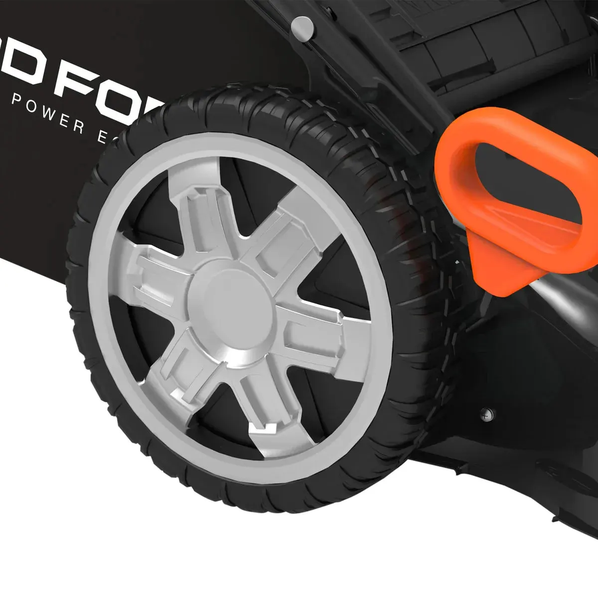 Yard Force YF60VRX Lawn Mower 21″ w/ Lithium-Ion Battery and Fast Charger 60V New