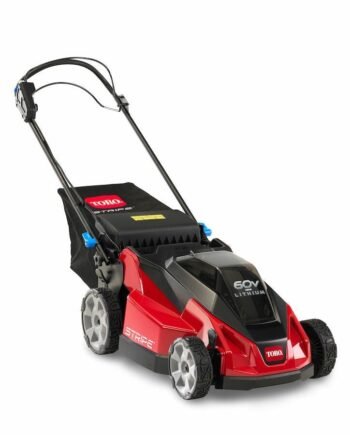 Toro 21620 21″ 60V Stripe Battery RWD Self-Propelled Mower (5.0ah Battery)