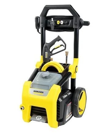 Karcher 2,100 PSI 1.2 GPM Electric Cold Water K2100PS Pressure Washer with Turbo, 15 Degree, 40 Degree and Soap Nozzles