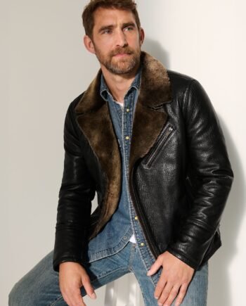 Axel Leather Moto Jacket