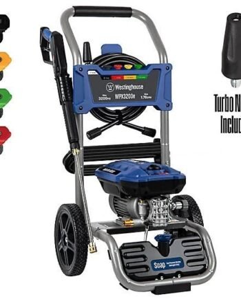 Westinghouse 3,200 PSI 1.76 GPM Electric Cold Water Pressure Washer with 5 Nozzles and Soap Tank