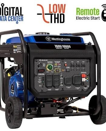 Westinghouse 10,000/7,600-Watt Gasoline Powered Portable Inverter Generator, Remote Start with CO Sensor