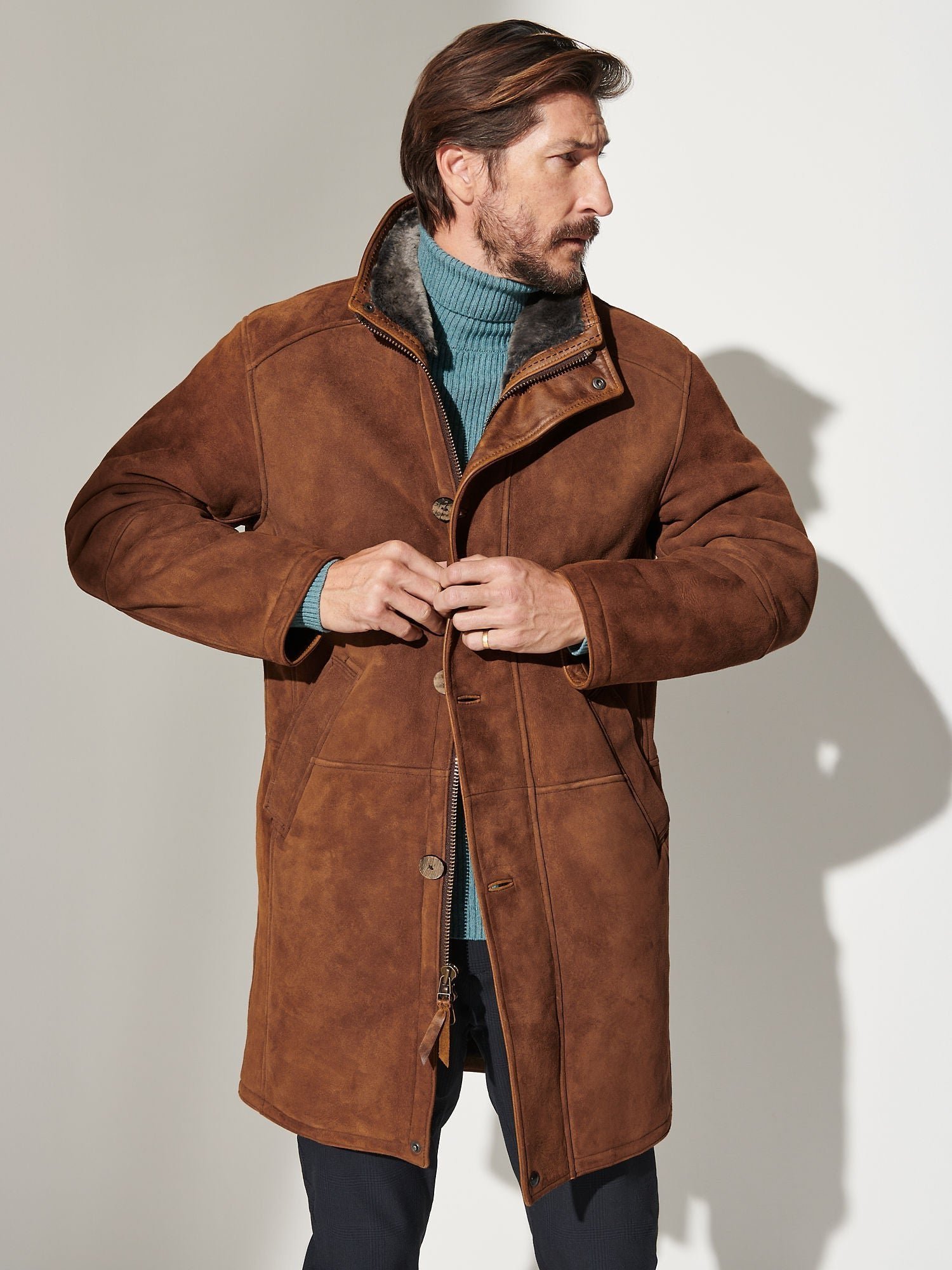 McKinley Cappuccino Sheepskin Coat