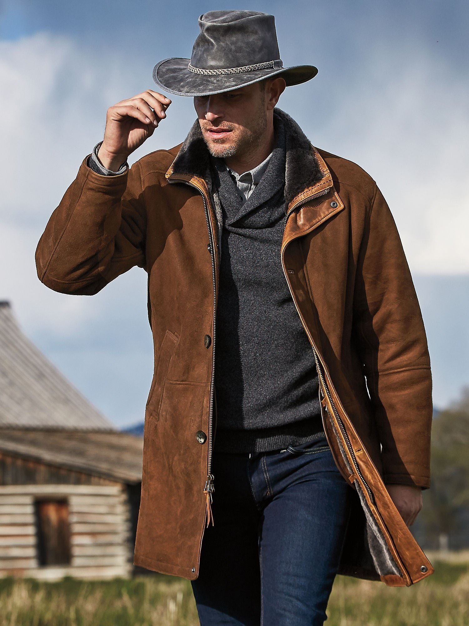 McKinley Cappuccino Sheepskin Coat