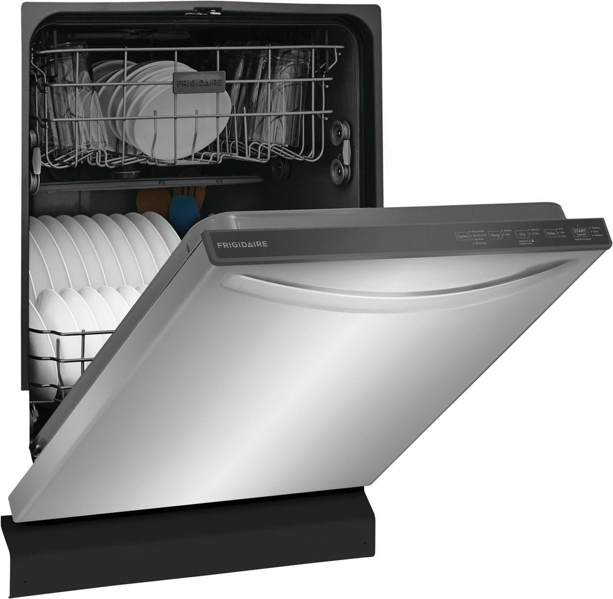 Frigidaire FDPH4316AS 24″ Dishwasher, Energy Star Certified, Top Control, Stainless Steel