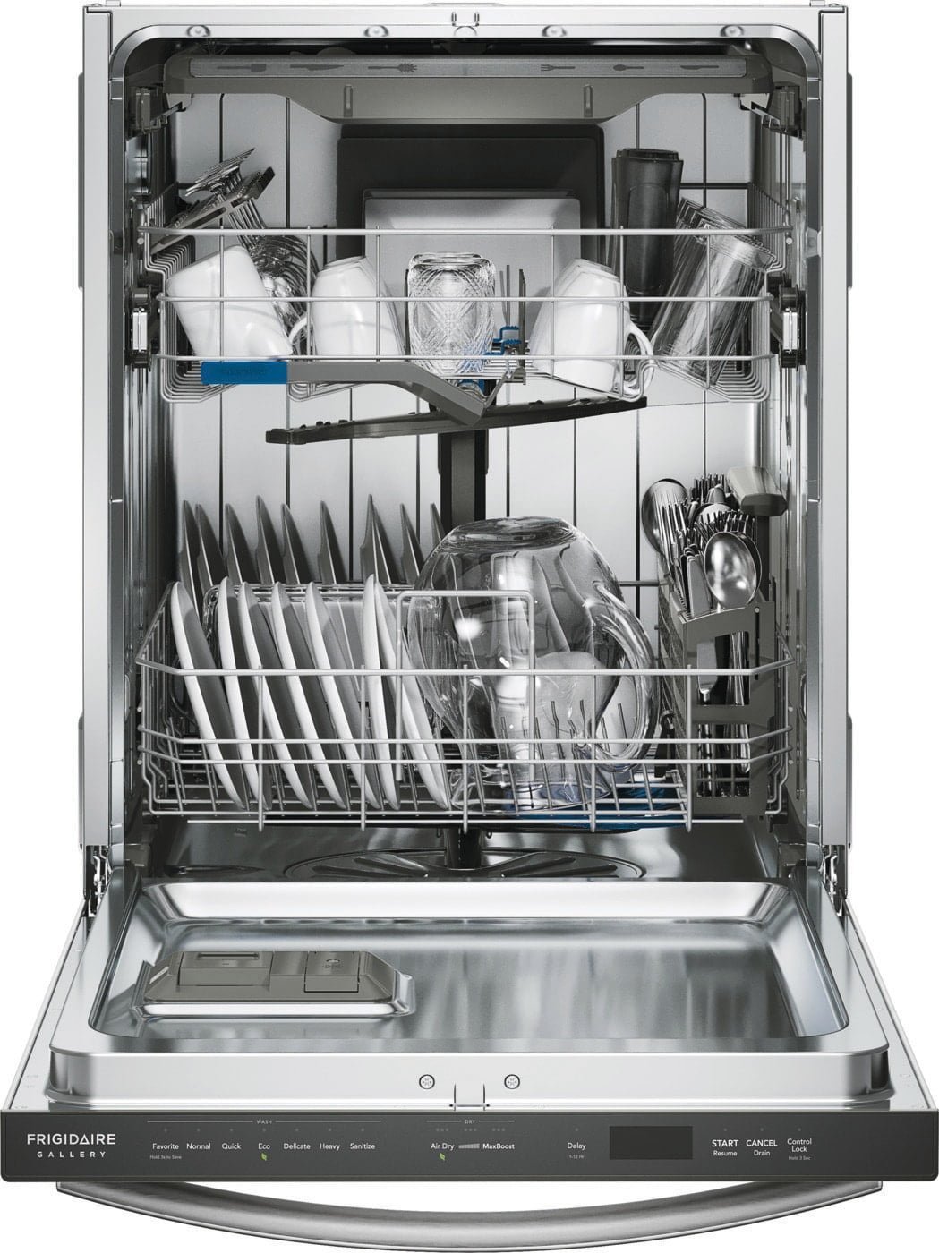 Frigidaire Gallery 24" Dishwasher with CleanBoost, Stainless Steel