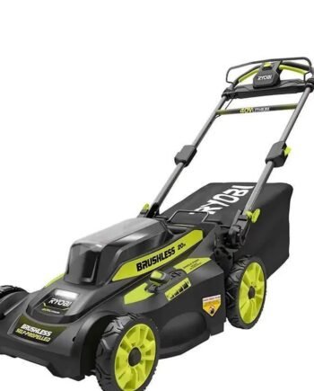 RYOBI 40V Brushless 20 in. Cordless Walk Behind Self-Propelled Lawn Mower with 6.0 Ah Battery & Charger