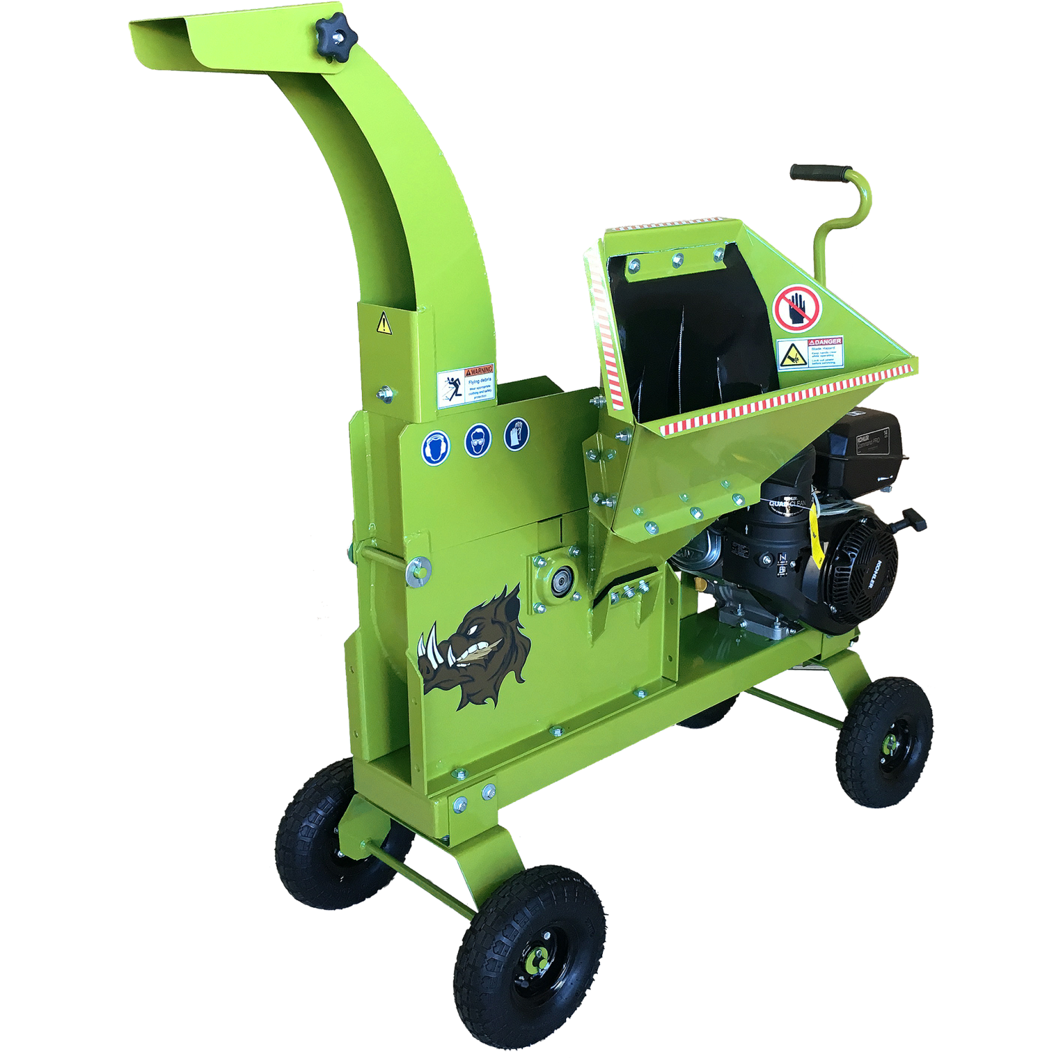 Yardbeast 3.5” Woodchipper Hand-Tow or ATV – YB3514