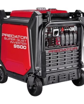 Predator Super Quiet Inverter 9500 Watt Generator with Co Secure Technology