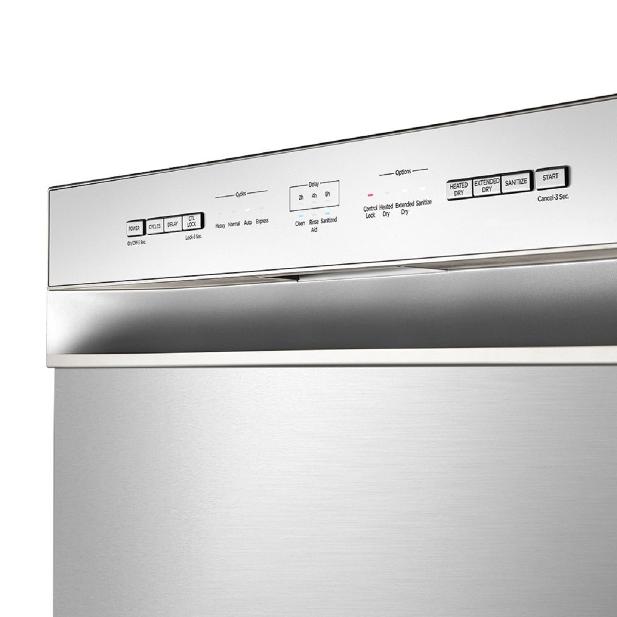 Midea 24 in Built-In Dishwasher with Extended Dry, 52 dBA