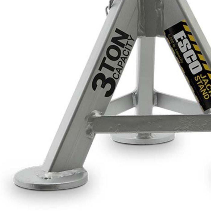 ESCO 3 Ton Performance Flat Top Post Jack Stands