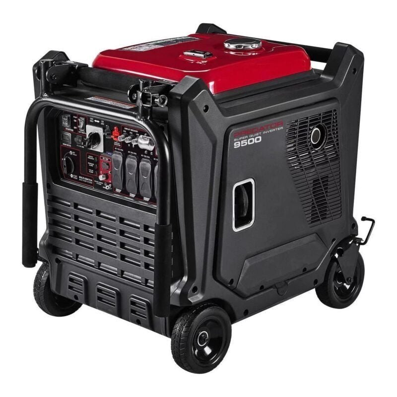 Predator Super Quiet Inverter 9500 Watt Generator with Co Secure Technology