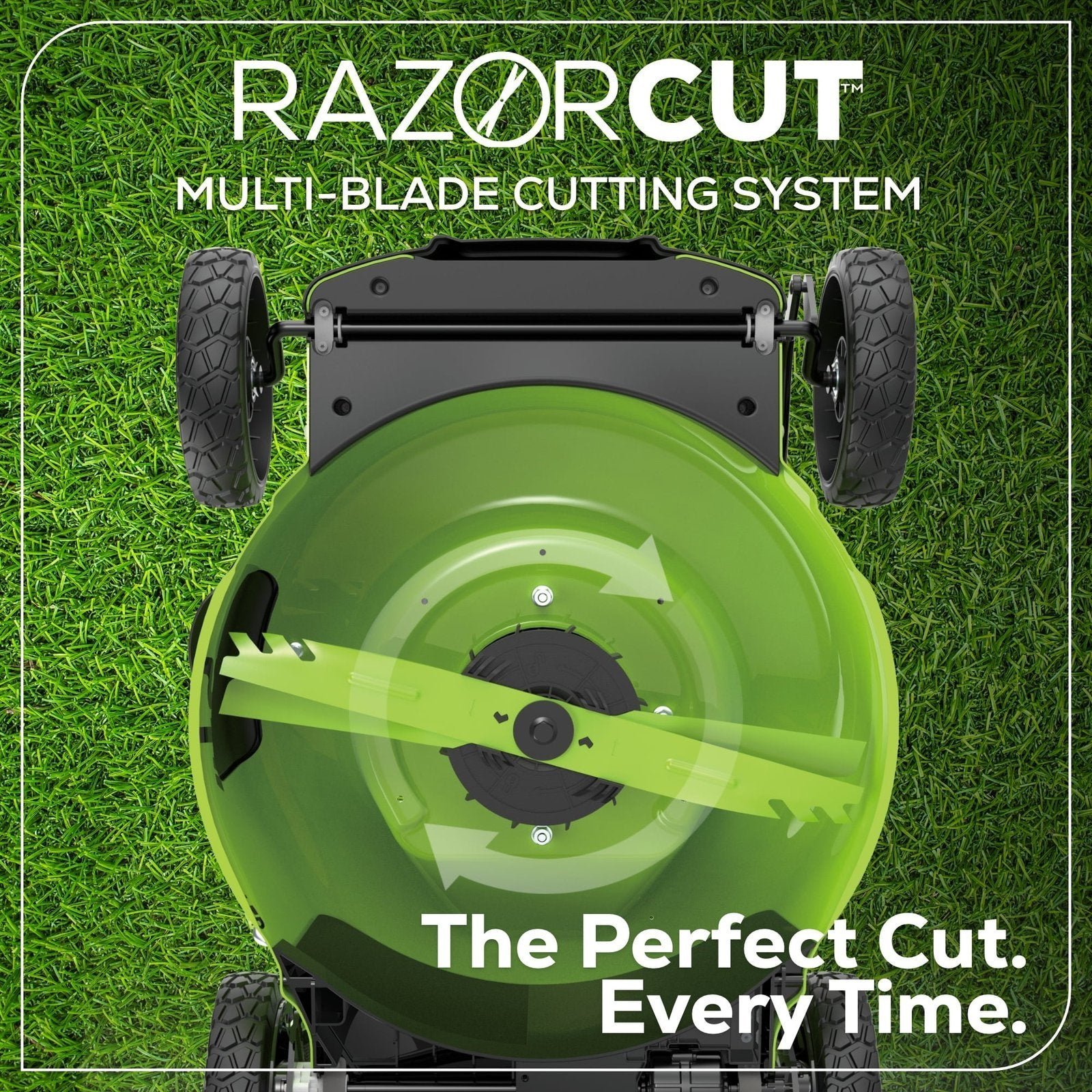 Greenworks 60V 21″ Self Propelled Lawn Mower with (1) 8.0 Ah Battery & Rapid Charger 2546402