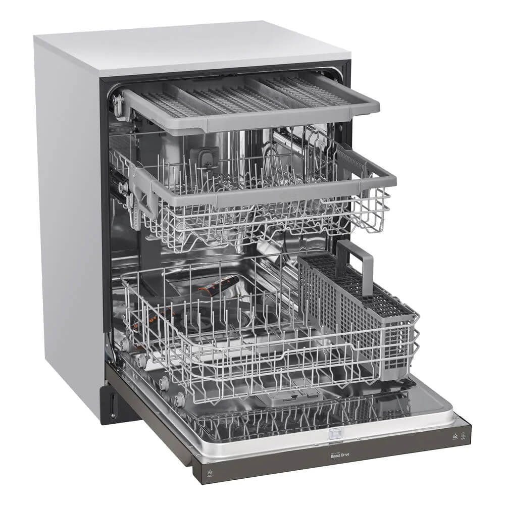 Lg Ldfn4542 24″ Wide 15 Place Setting Energy Star Rated Built-In Dishwasher – PrintProof