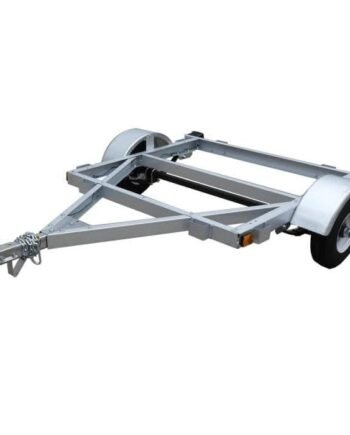 STIRLING 4×4 Galvalume Kit Trailer – Small Utility Trailer, 820 lb Load Capacity