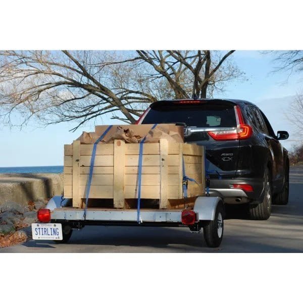 STIRLING 4×4 Galvalume Kit Trailer – Small Utility Trailer, 820 lb Load Capacity