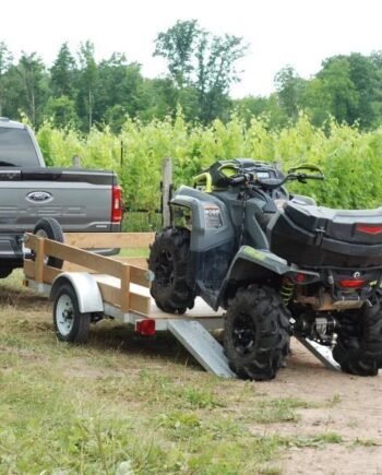 STIRLING, 5ft. x 8ft. Galvalume Kit Trailer