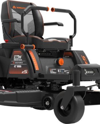 Yard Force Riding Lawn Mower 42″ Zero Turn Battery Powered 56V Z42-562 New