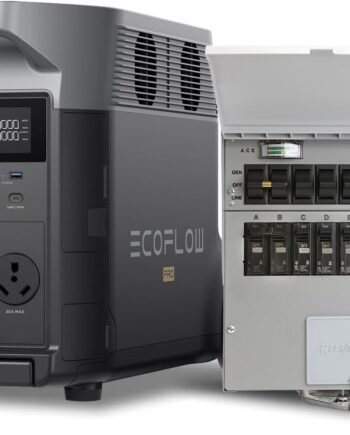 EF ECOFLOW DELTA Pro 3600Wh Portable Power Station – 3600W LiFePO4