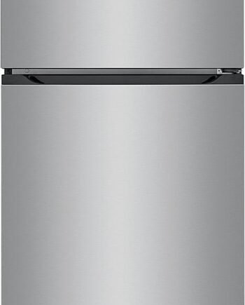 Frigidaire – 13.9 Cu. Ft. Top-Freezer Refrigerator – Brushed Steel