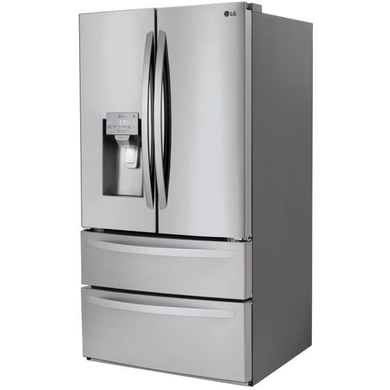 LG 28 Cu. ft. Smart Wi-Fi Enabled French Door Refrigerator, Stainless Steel (LMXS28626S)