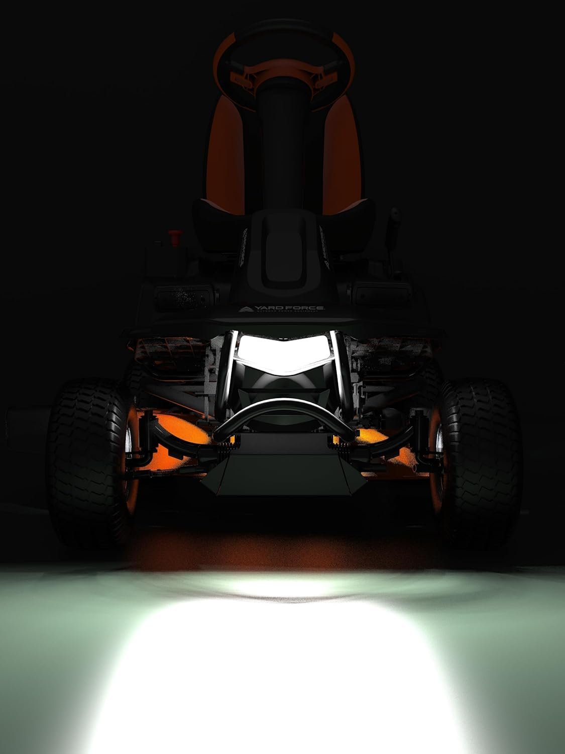 Yard Force Riding Lawn Mower 38″ 56V LFP Battery-Powered YF56VRX New