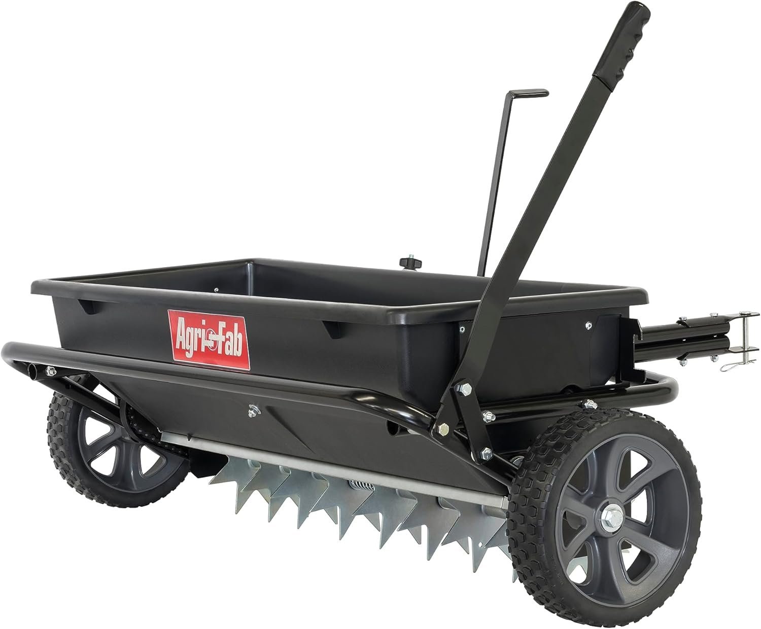 Agri-Fab 45-0543 Tow-Behind 100 lb Lawn & Garden Spiker Seeder Spreader