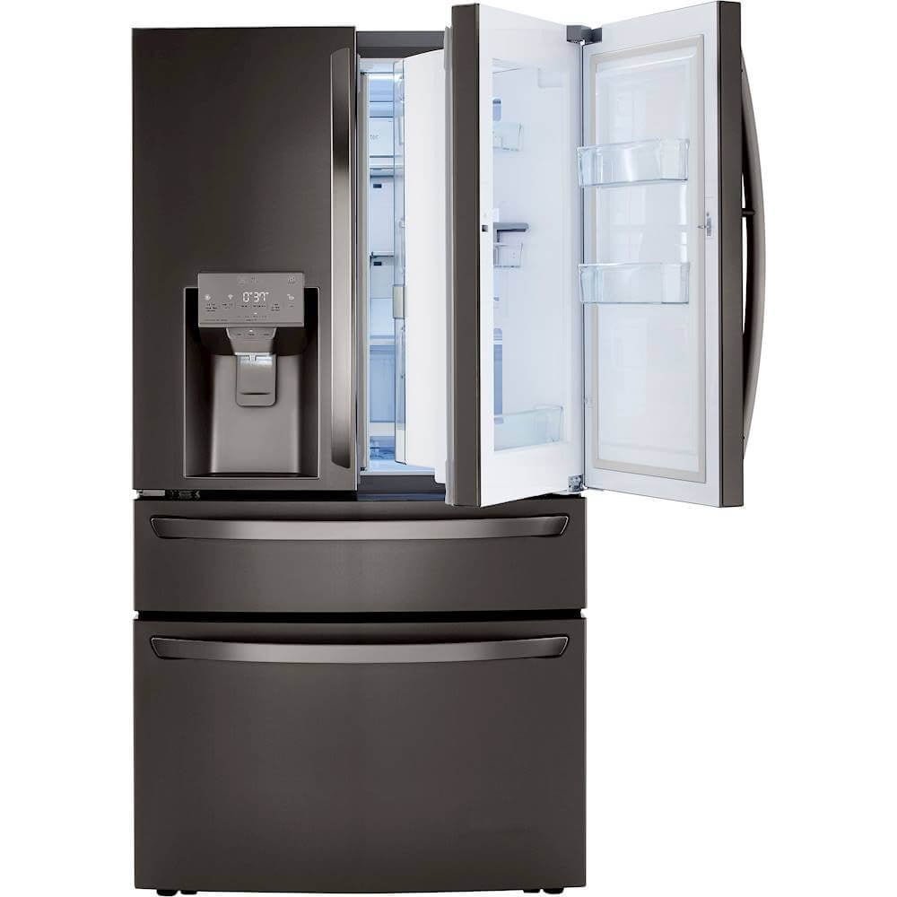 Lg 30 cu. ft. 36 Inch Wide French Door Refrigerator - Stainless Steel