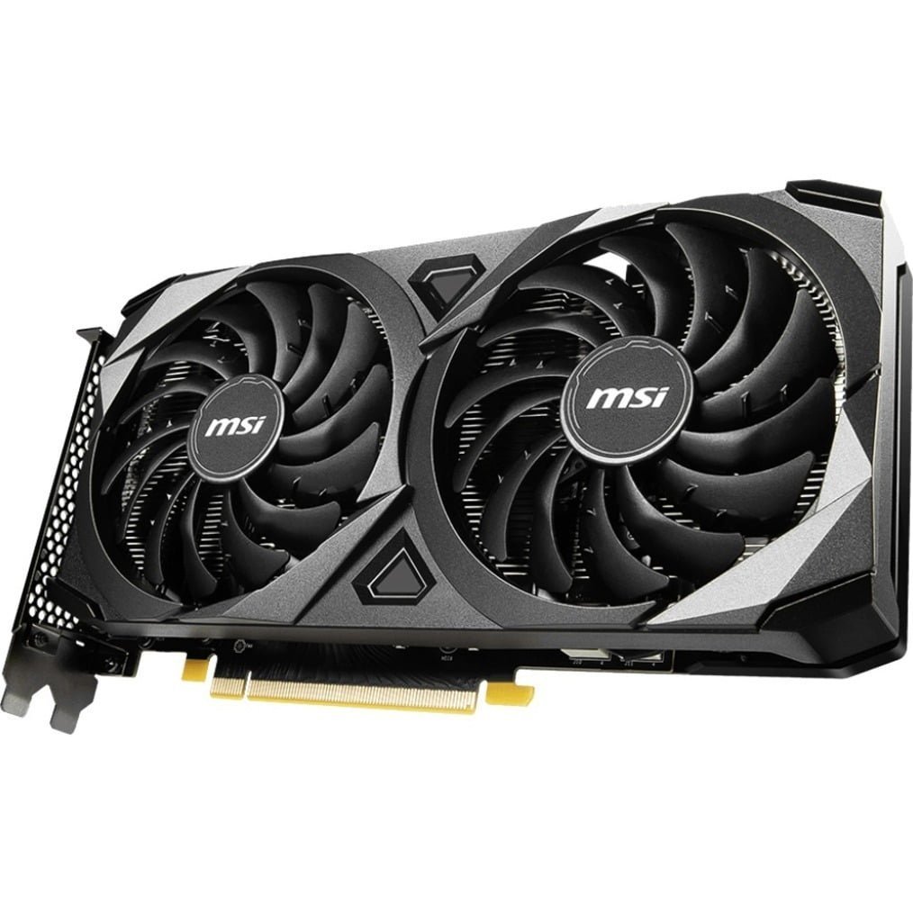MSI NVIDIA GeForce RTX 3060 Ti Graphic Card - 8 GB GDDR6 - 1.70 GHz Boost Clock - 256 bit Bus Width - PCI Express 4.0 - DisplayPort - HDMI
