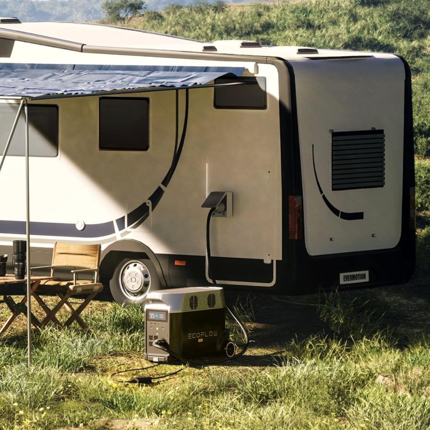 EF ECOFLOW DELTA Pro 3600Wh Portable Power Station – 3600W LiFePO4