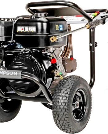 Simpson PowerShot PS60843 – 4400 PSI 4.0 GPM Commercial Gas Pressure Washer with 50 ft Hose | Cold Water, 49-State Compliant