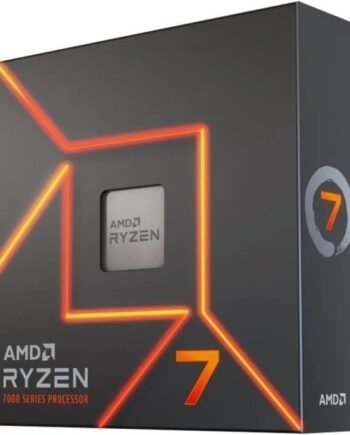 AMD – Ryzen 7 7700X 8-core – 16-Thread 4.5GHz (5.4 GHz Max Boost) Socket AM5 Desktop Processor – Silver
