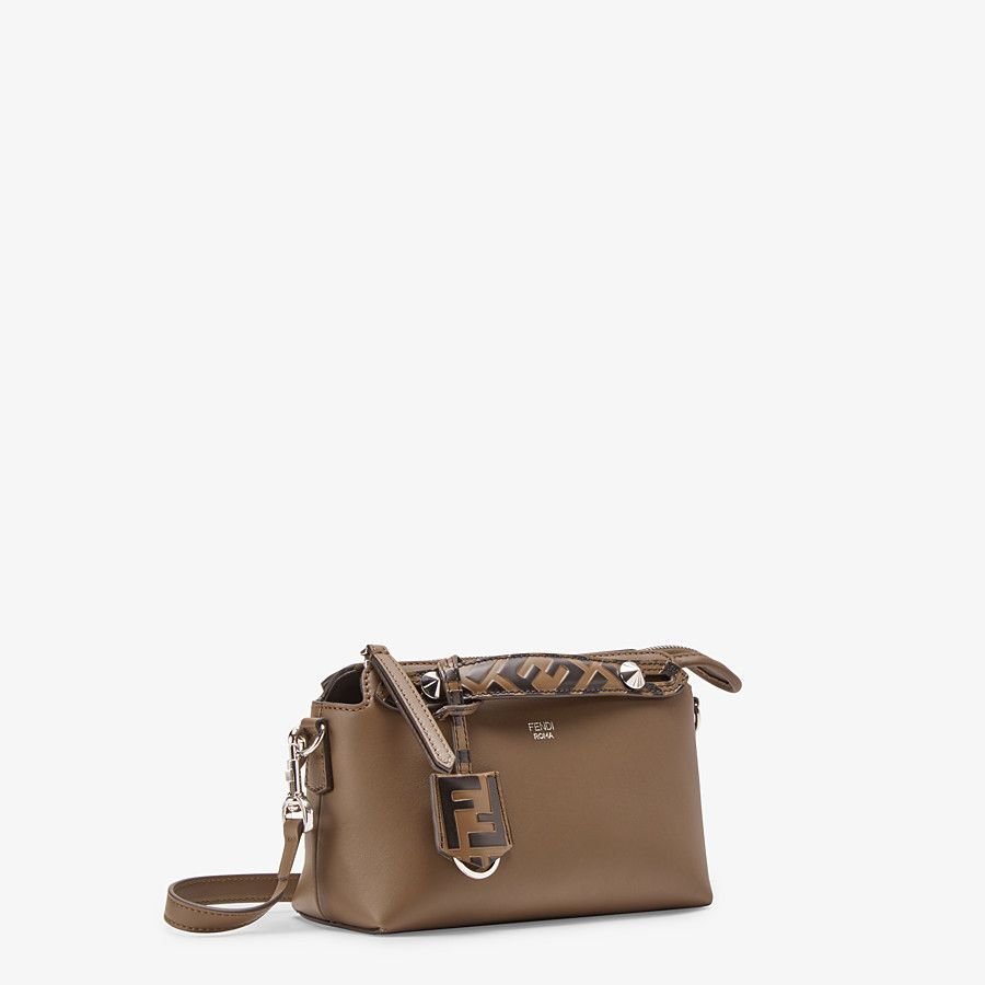 Fendi Small Leather Boston Bag