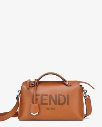 Fendi Leather Boston Bag