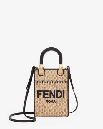 Fendi Braided Straw Mini-bag