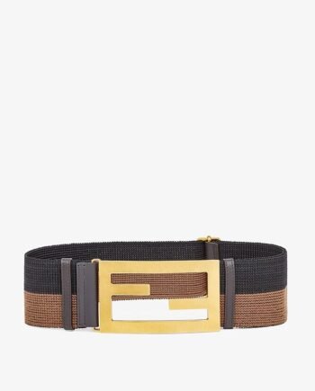 Fendi Brown Ribbon Belt