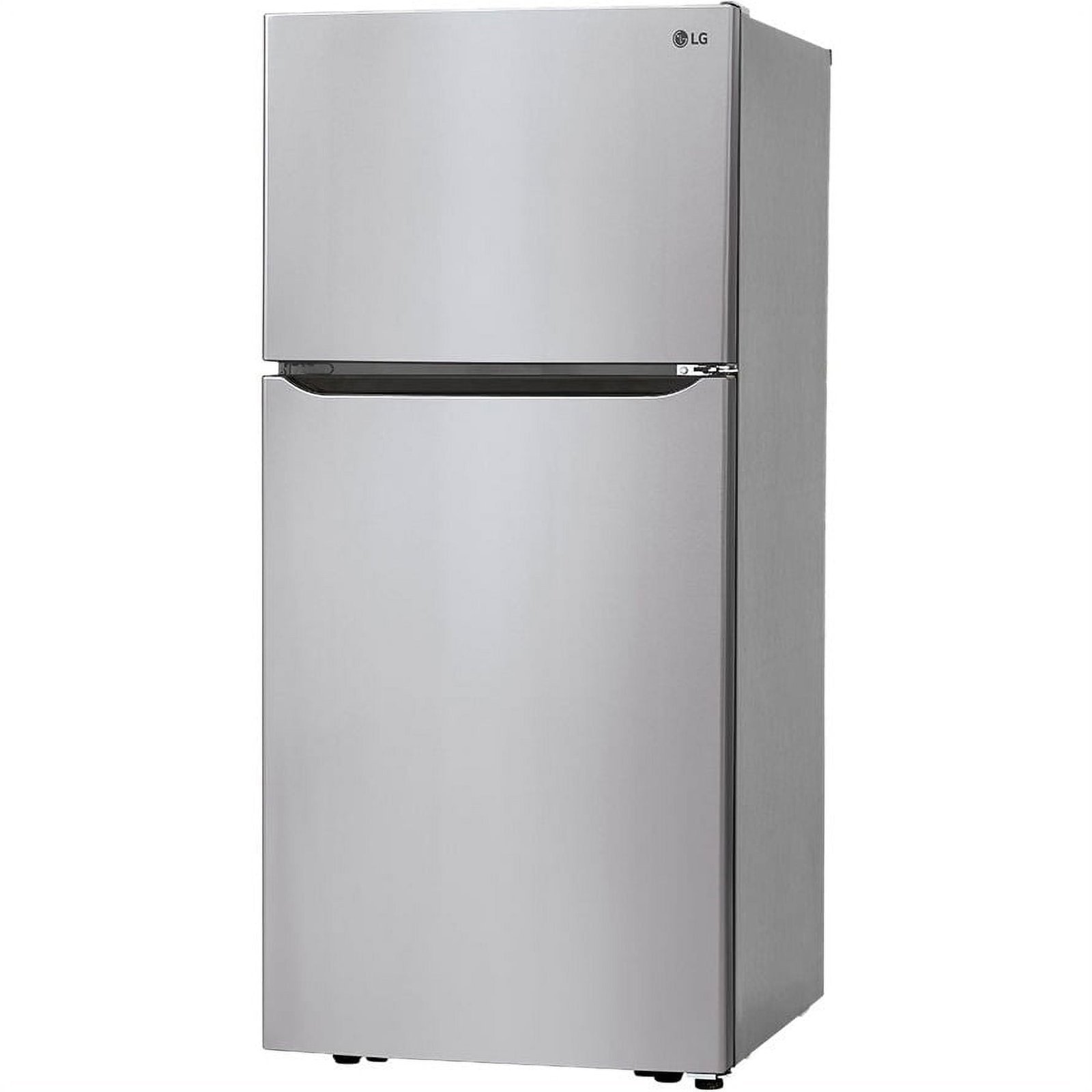 LG 20 cu. ft. 30 Inch Wide Top Freezer Refrigerator - Stainless Steel