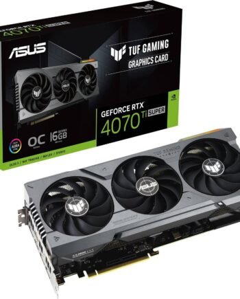 ASUS TUF Gaming NVIDIA GeForce RTX 4070 Ti SUPER OC Edition 2 x HDMI 3 x DP 16GB