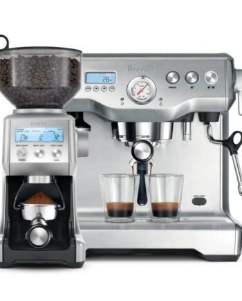 Breville Dynamic Duo Dual Boiler Espresso Machine and Smart Grinder Pro Package, Stainless Steel – BEP920BSS