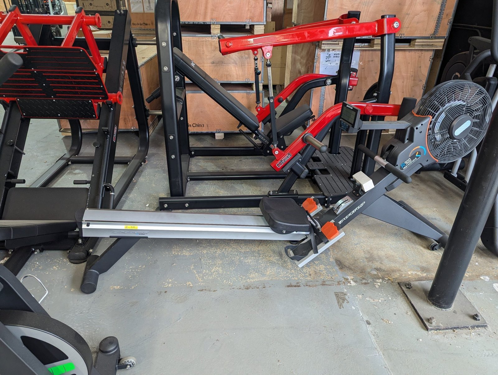 Sweet Fan / Magnetic Rower – Foldable to Easily Move and Save Space